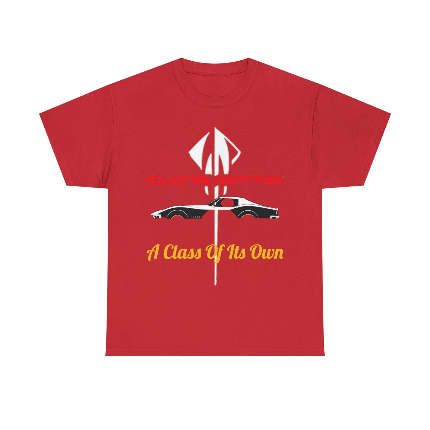 Corvette - A Class Of Its Own - Unisex Heavy Cotton Tee