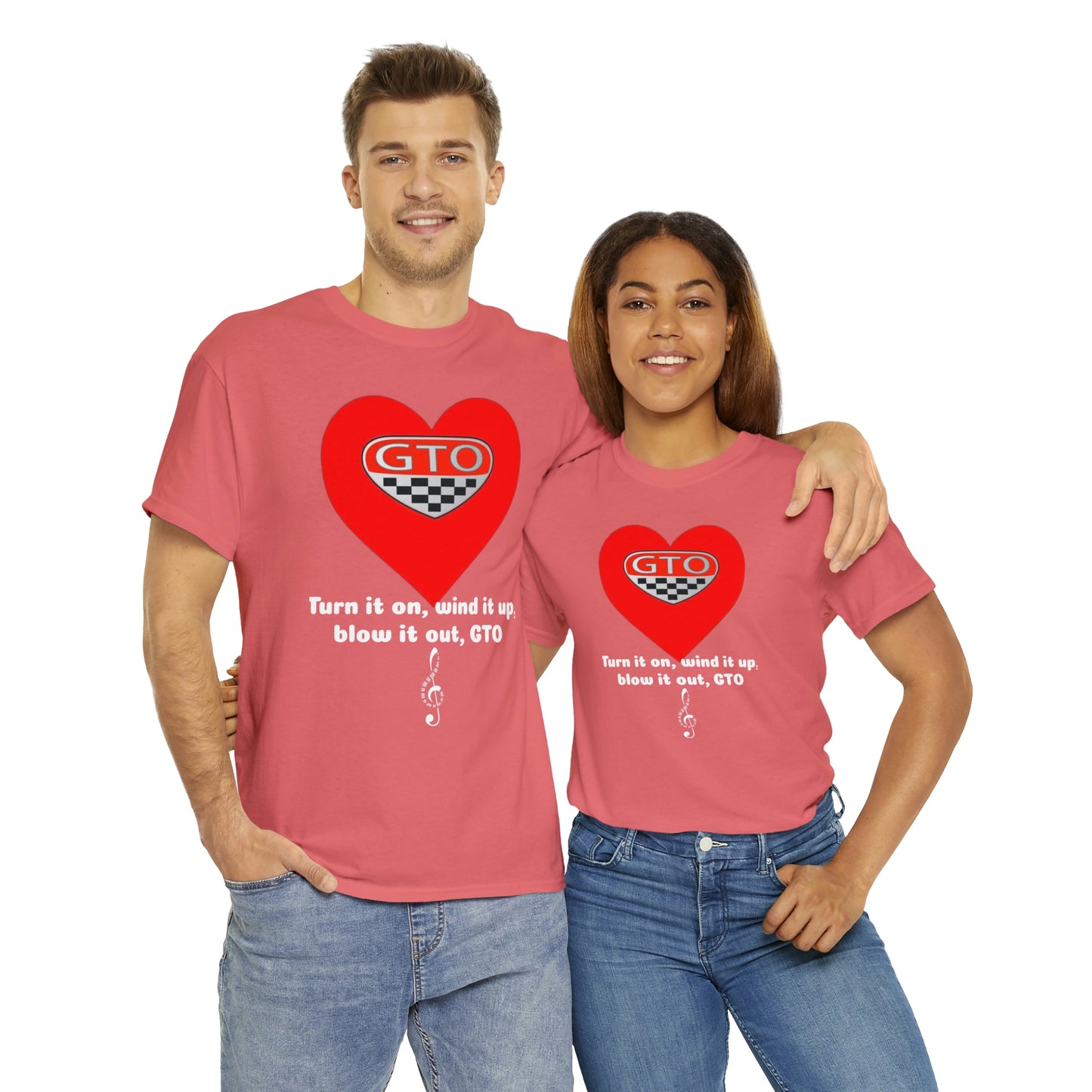 Turn It On, WInd It Up, Blow It Out GTO Unisex Heavy Cotton Tee