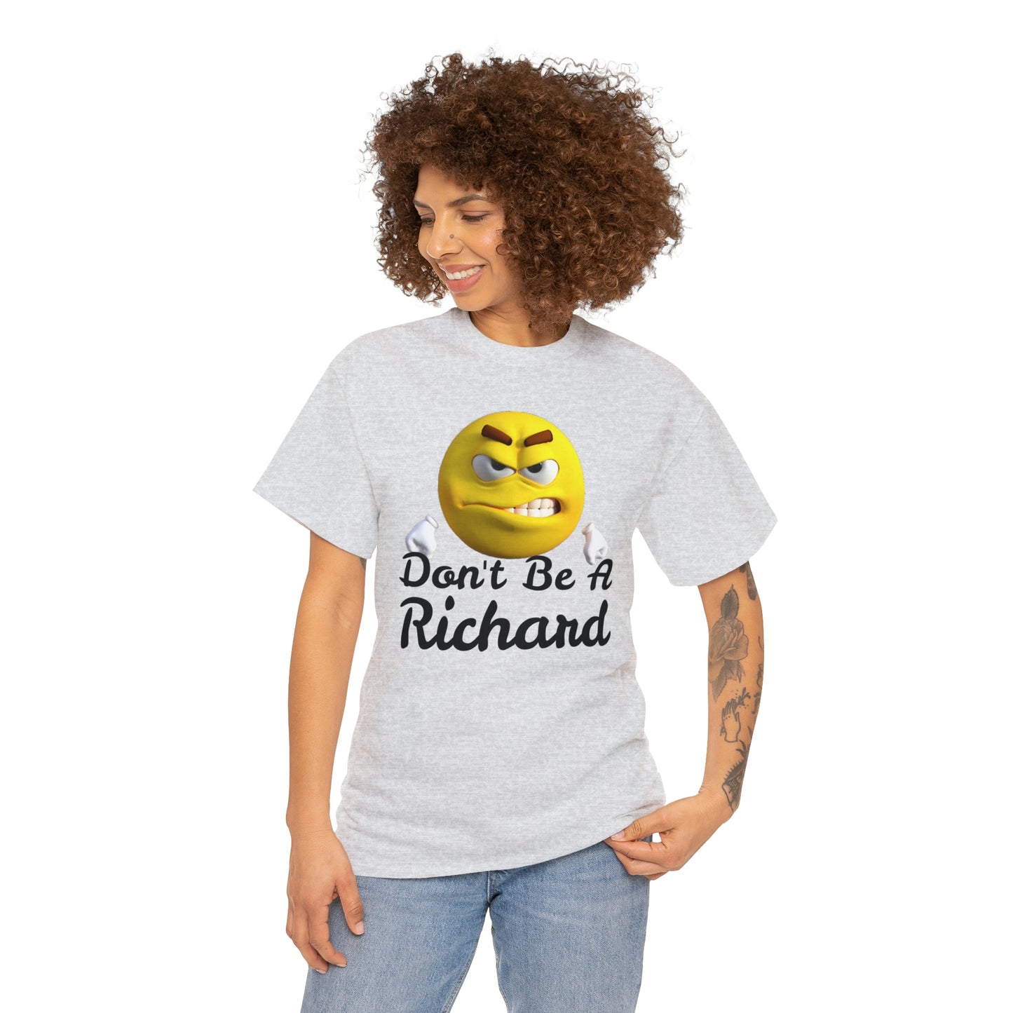 Don't Be A Richard Unisex Heavy Cotton Tee