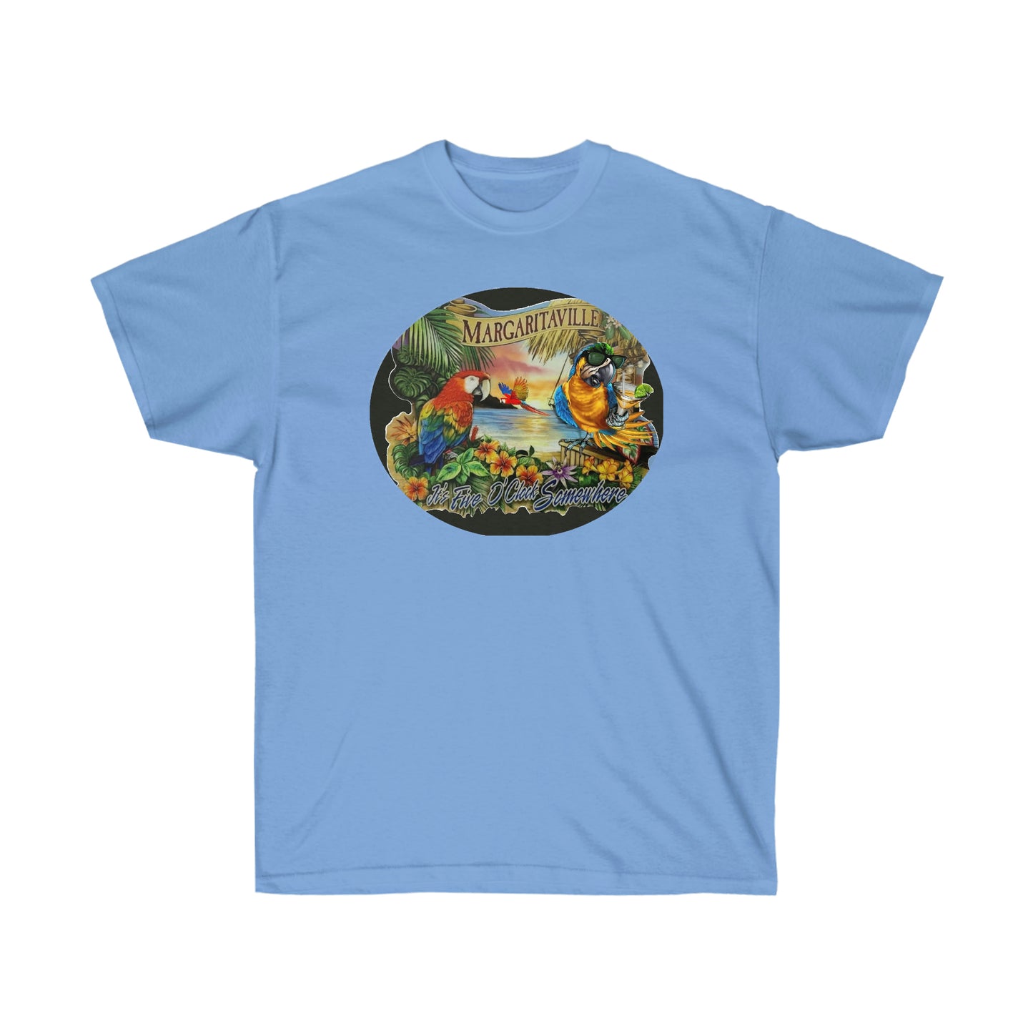 It's 5 O'clock Somewhere Margaritaville Unisex Ultra Cotton Tee Shirt