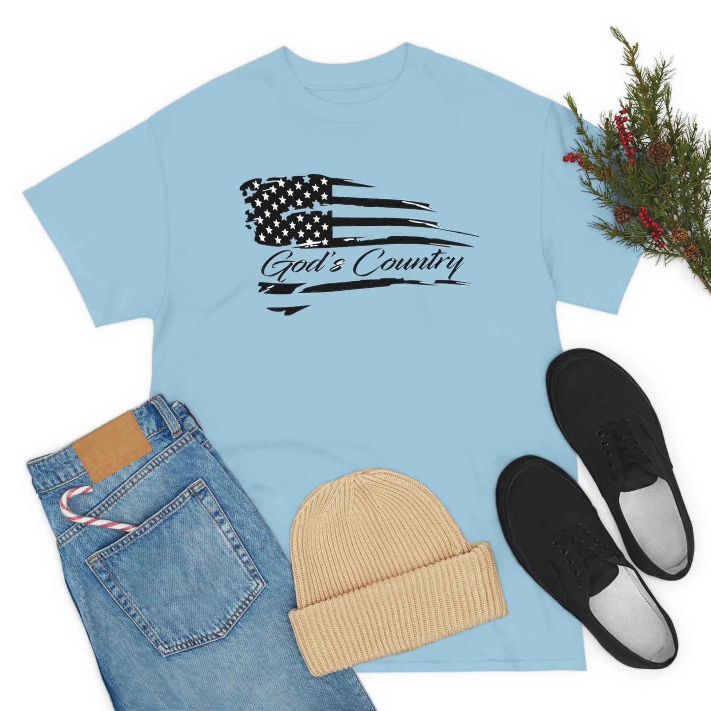 God's Country Unisex Heavy Cotton Tee