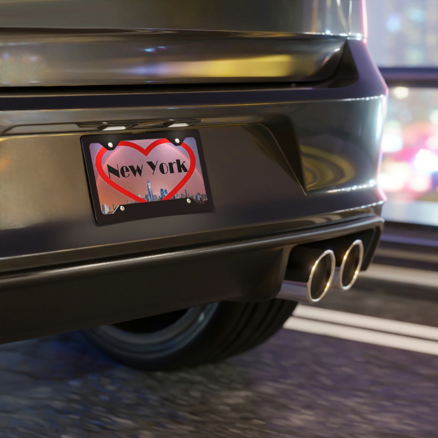 Love New York Vanity License Plate