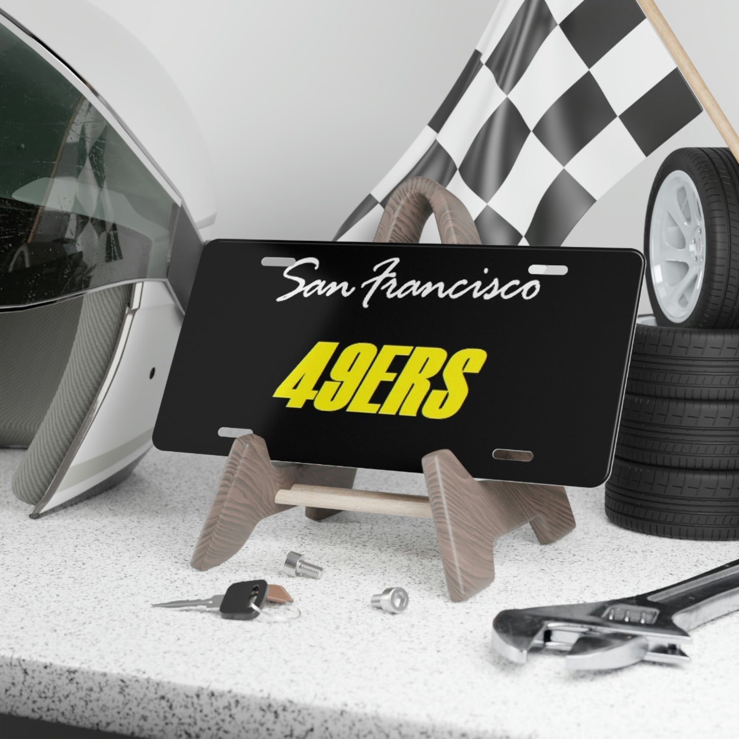 San Fransisco 49ers Vanity License Plate