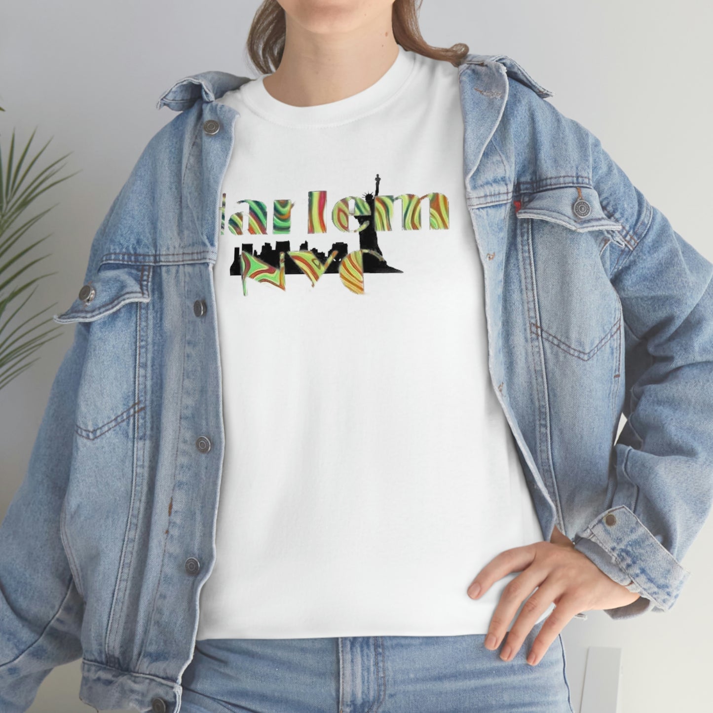 Harlem NY Unisex Heavy Cotton Tee