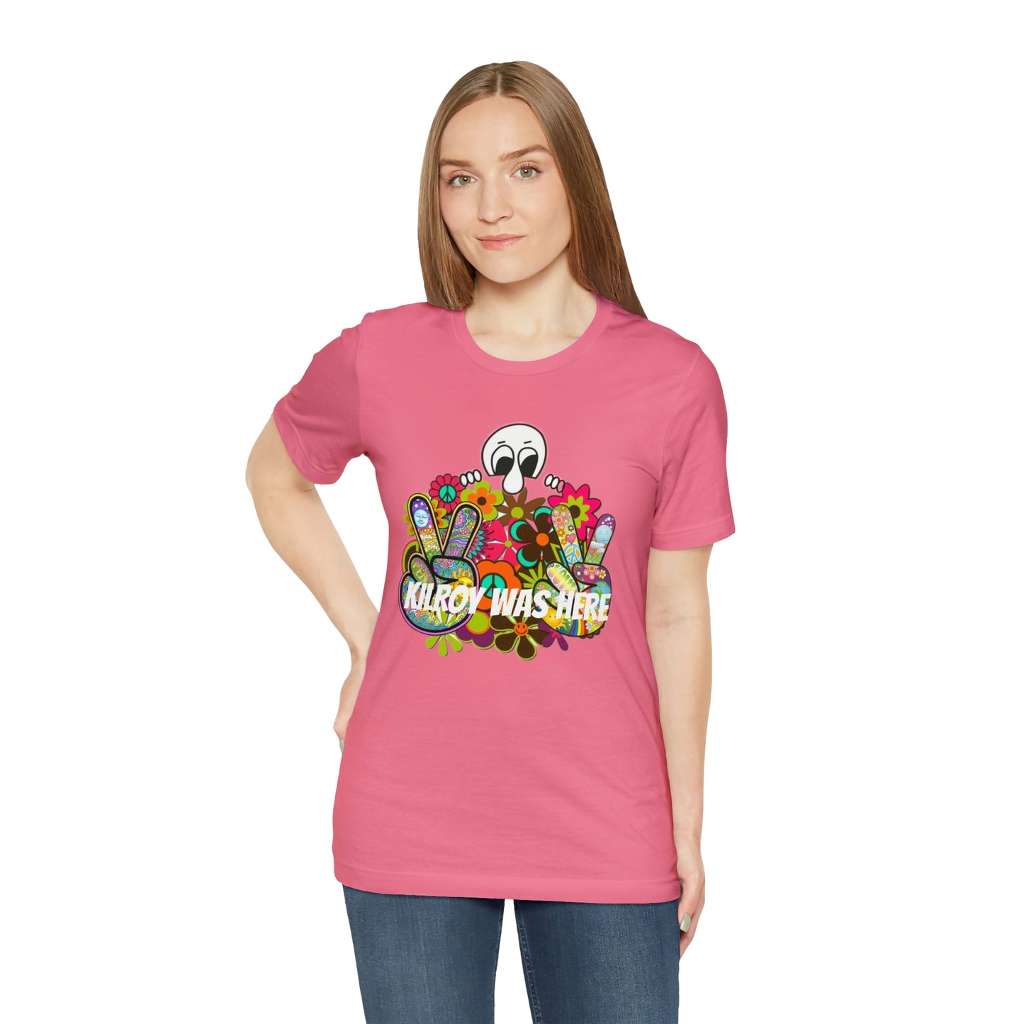 Kilroy Was Here Unisex Jersey Short Sleeve Tee Shirt