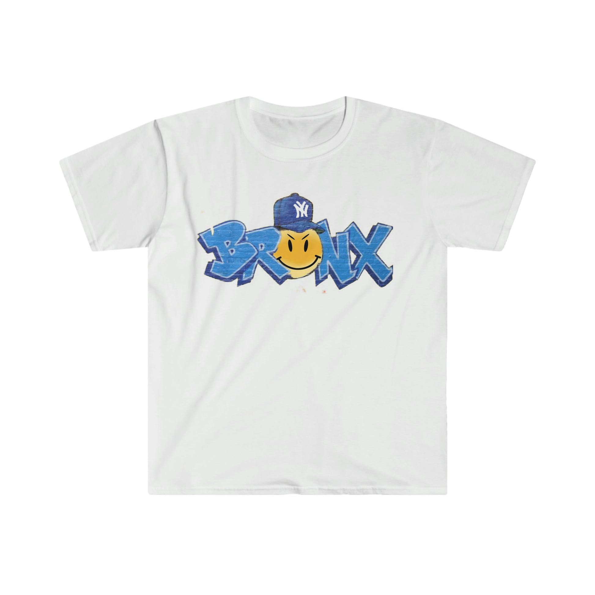 White Bronx NY Unisex Softstyle T-Shirt