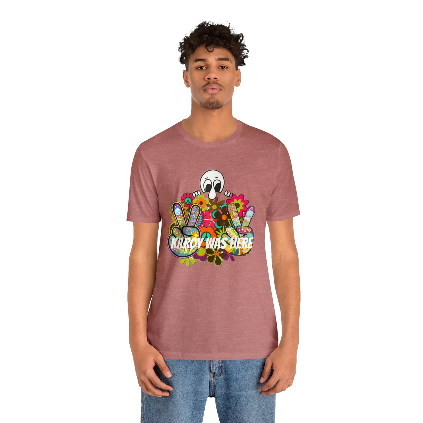 Kilroy Was Here Unisex Jersey Short Sleeve Tee Shirt