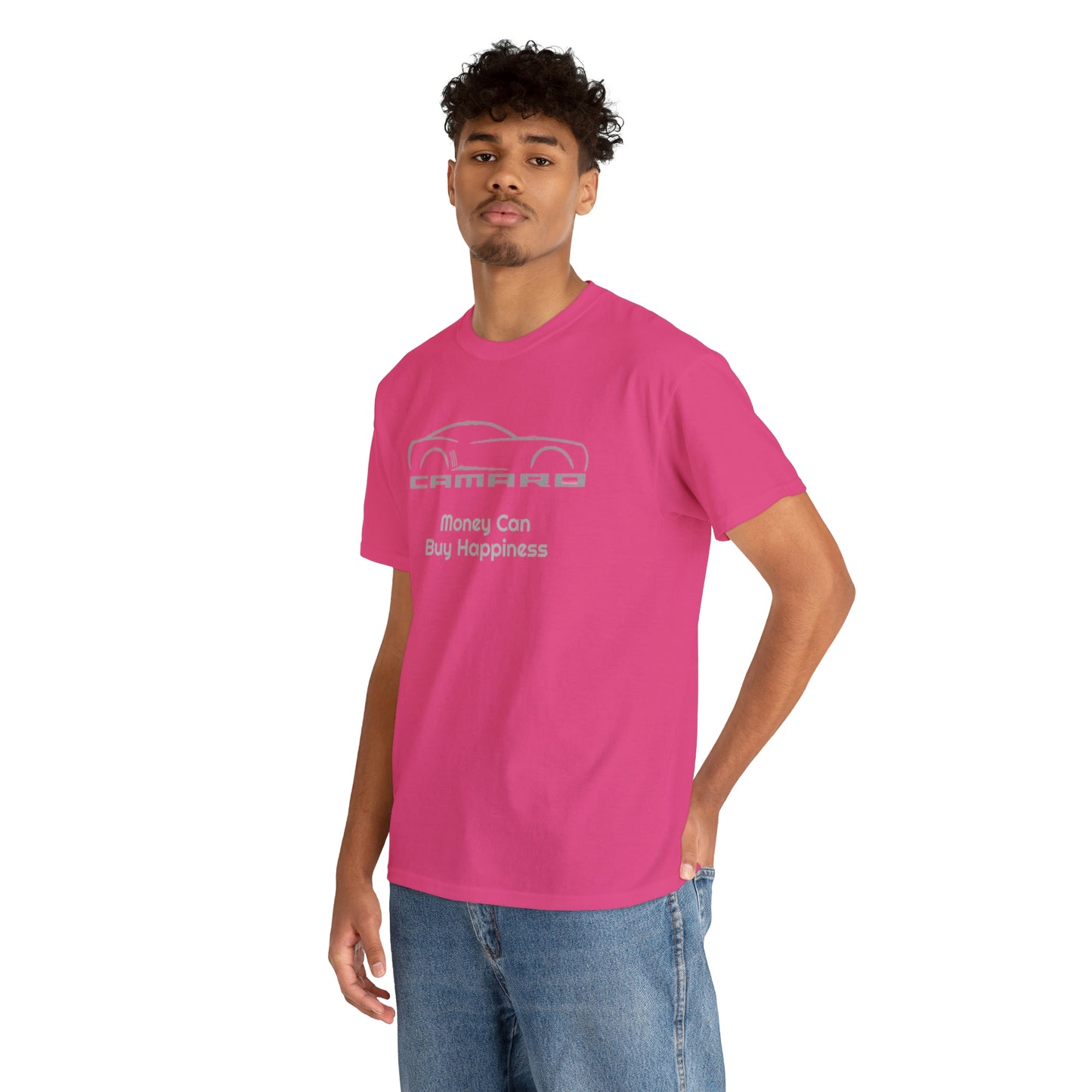 Camaro Money Can Buy Happiness Unisex Heavy Cotton Tee