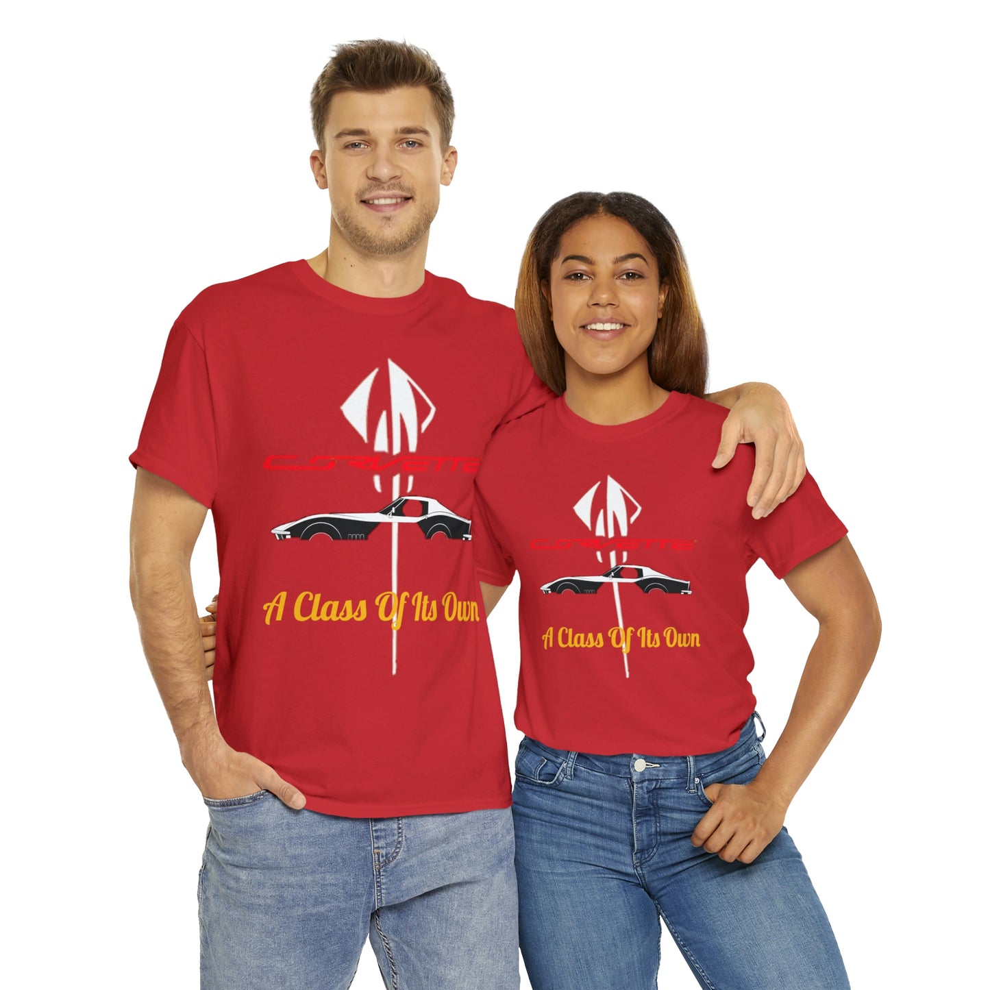 Corvette - A Class Of Its Own - Unisex Heavy Cotton Tee
