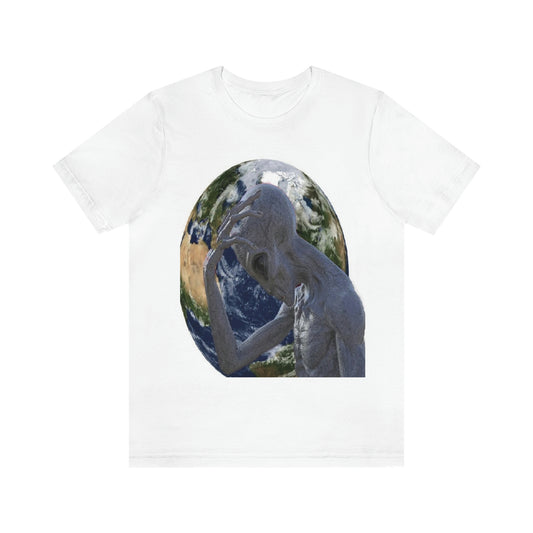 Alien Head Smack Unisex Jersey Short Sleeve Tee