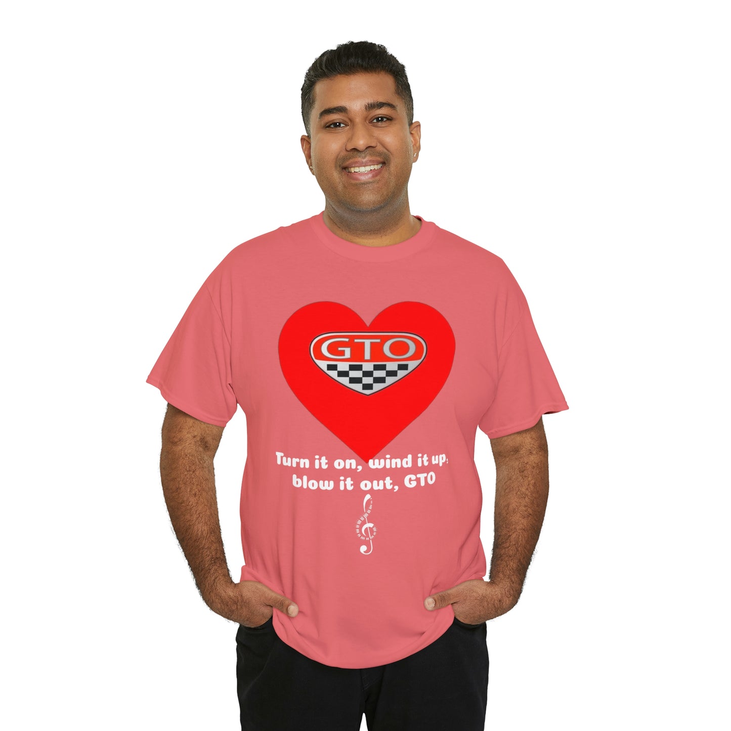 Turn It On, WInd It Up, Blow It Out GTO Unisex Heavy Cotton Tee