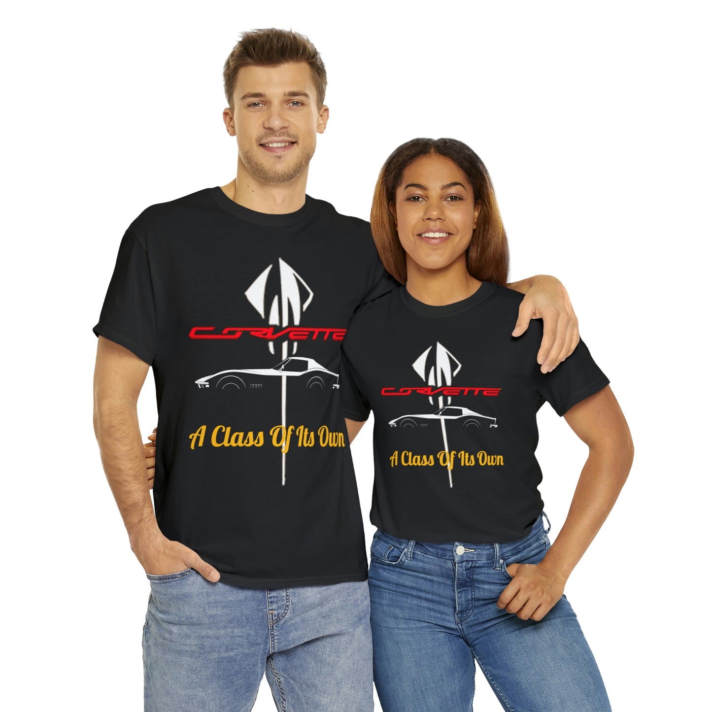 Corvette - A Class Of Its Own - Unisex Heavy Cotton Tee