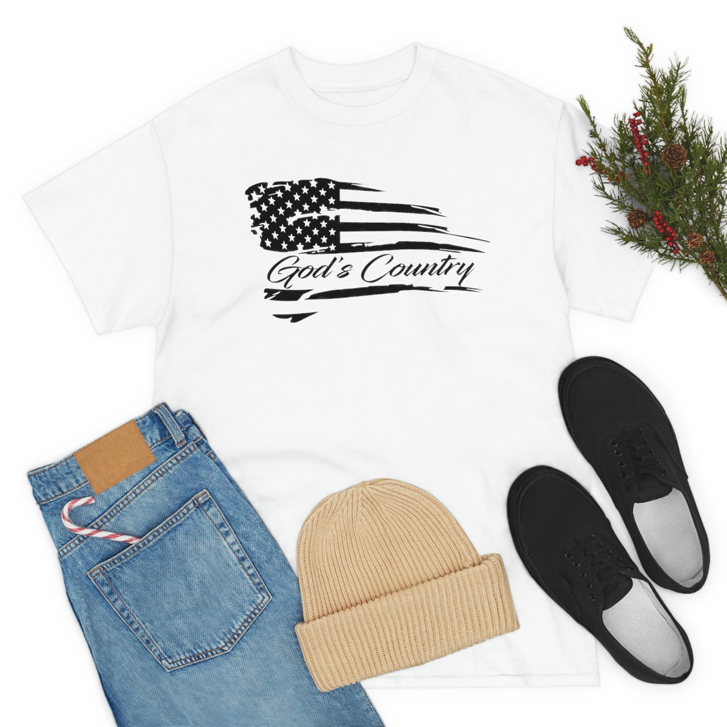 God's Country Unisex Heavy Cotton Tee