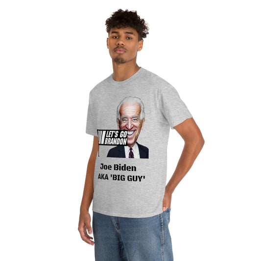 Joe Biden The Big Guy Unisex Heavy Cotton Tee