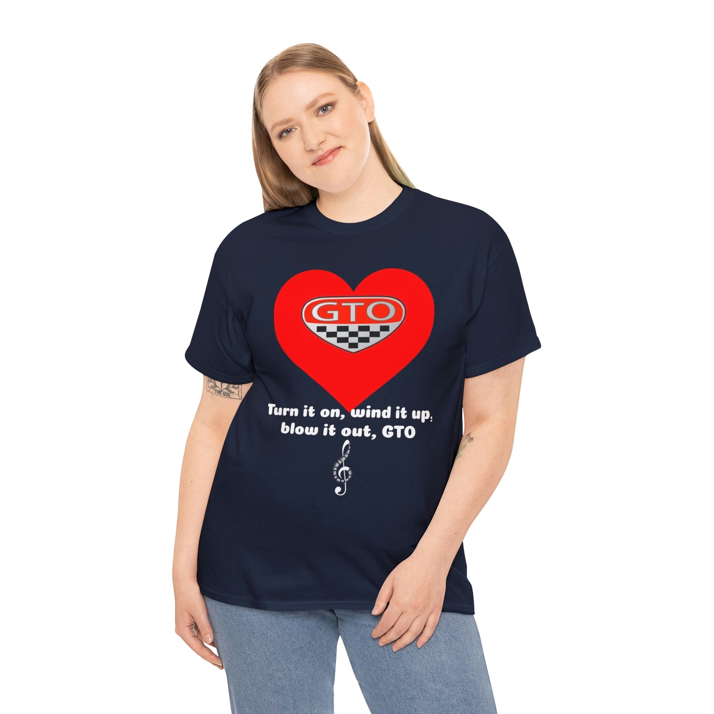 Turn It On, WInd It Up, Blow It Out GTO Unisex Heavy Cotton Tee