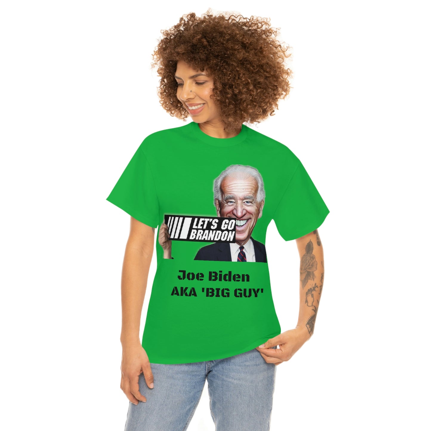 Joe Biden The Big Guy Unisex Heavy Cotton Tee