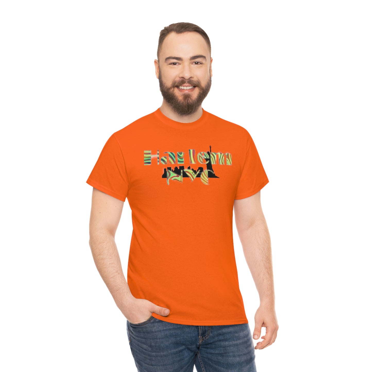 Harlem NY Unisex Heavy Cotton Tee