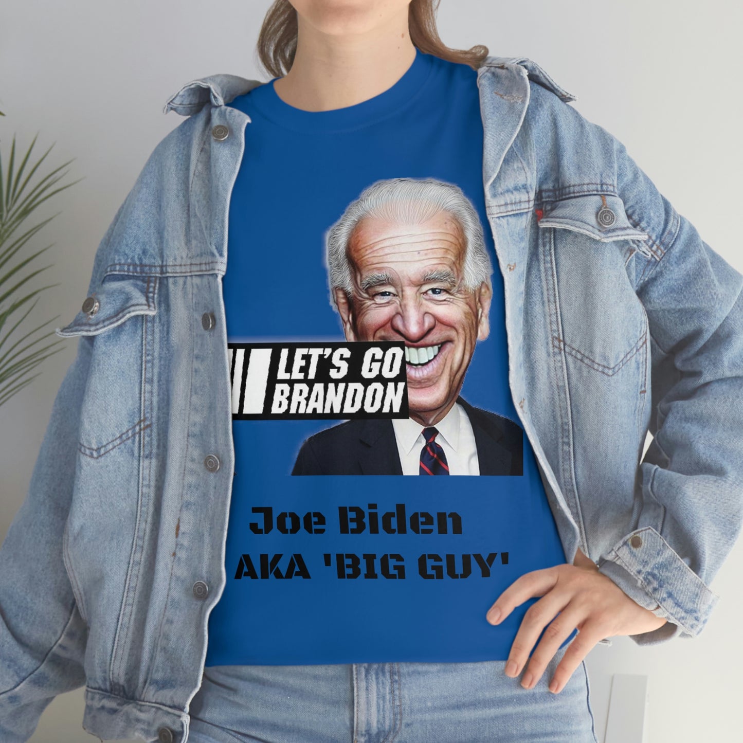 Joe Biden The Big Guy Unisex Heavy Cotton Tee
