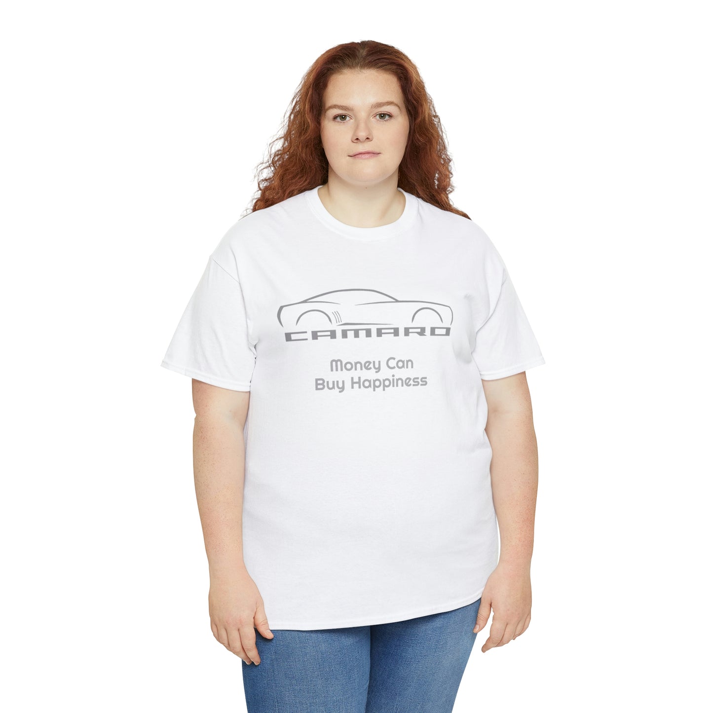 Camaro Money Can Buy Happiness Unisex Heavy Cotton Tee