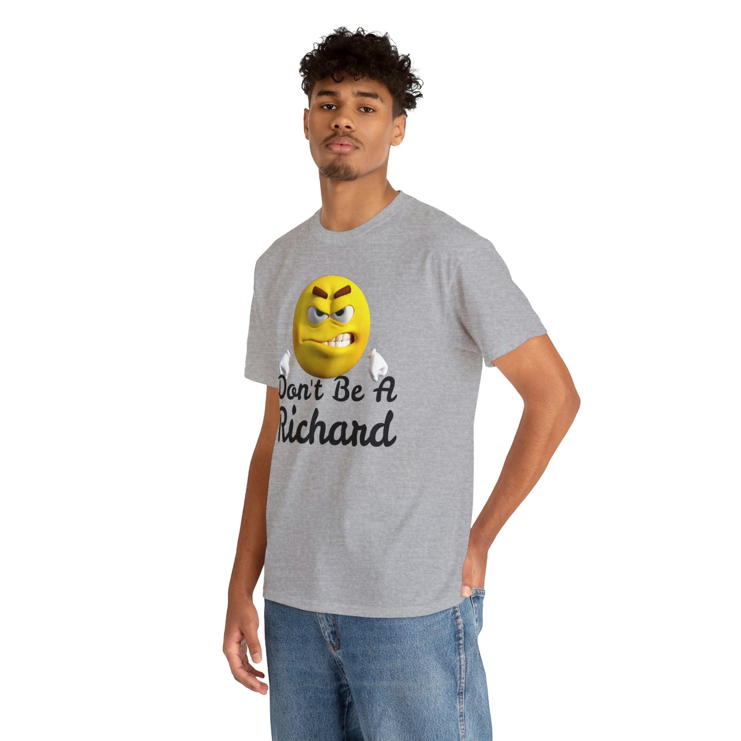Don't Be A Richard Unisex Heavy Cotton Tee