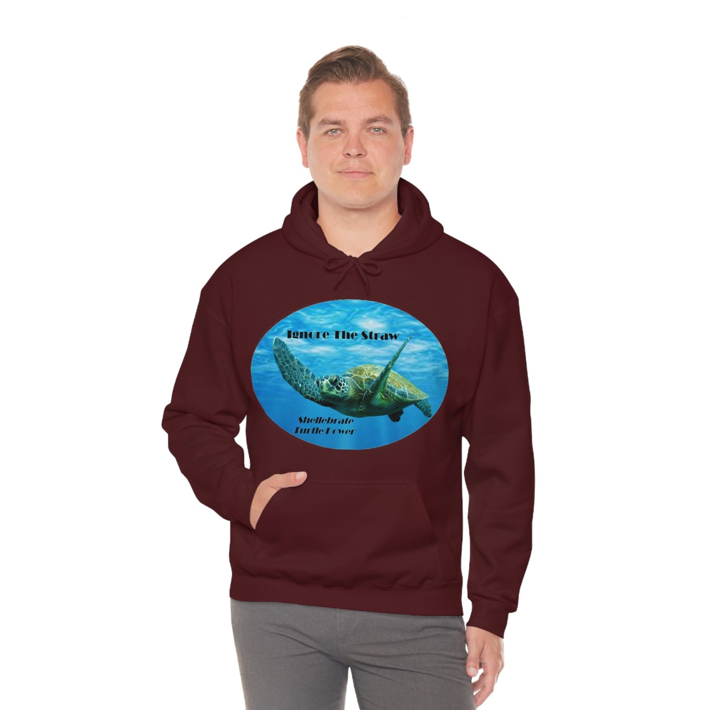 Turtle Power Unisex Heavy Blend™ Hooded Sweatshirt