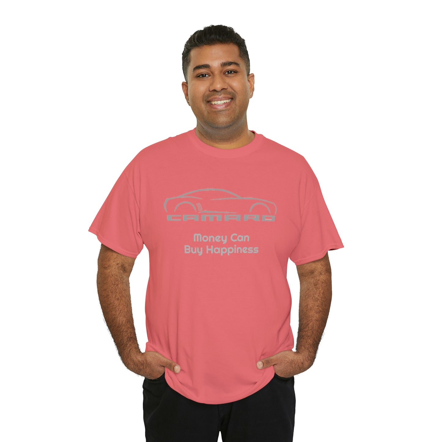 Camaro Money Can Buy Happiness Unisex Heavy Cotton Tee