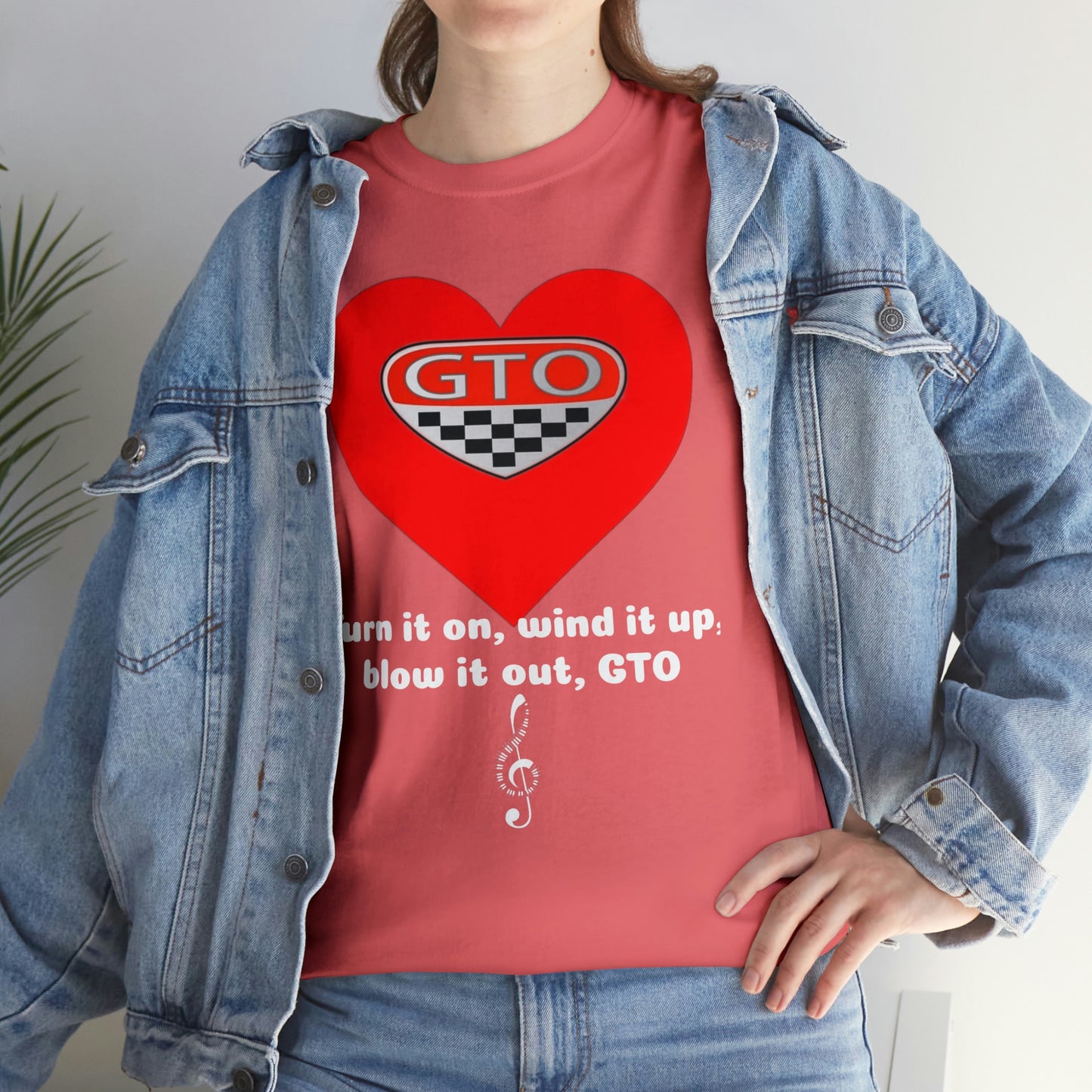 Turn It On, WInd It Up, Blow It Out GTO Unisex Heavy Cotton Tee