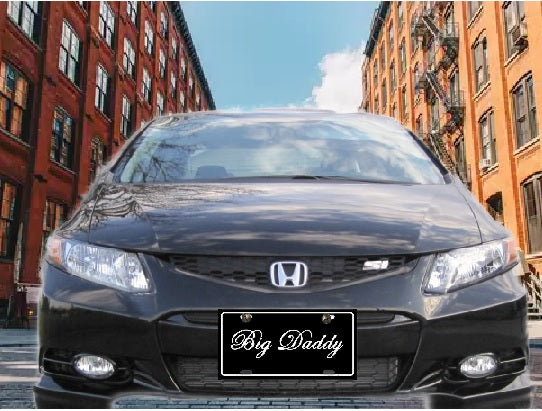 Big Daddy Front License Plate