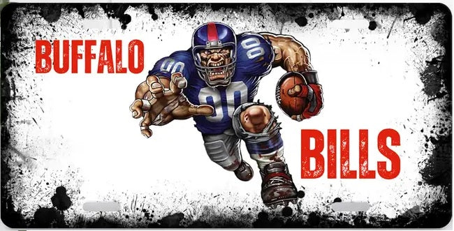 Buffalo Bills Premium License Plate