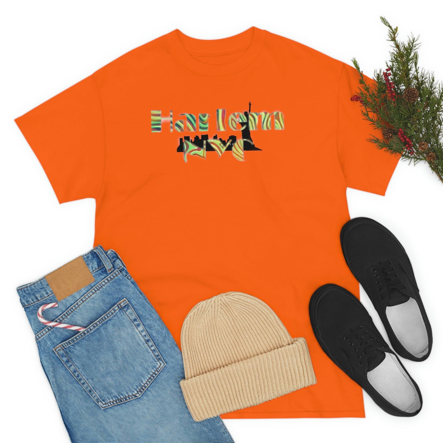 Harlem NY Unisex Heavy Cotton Tee