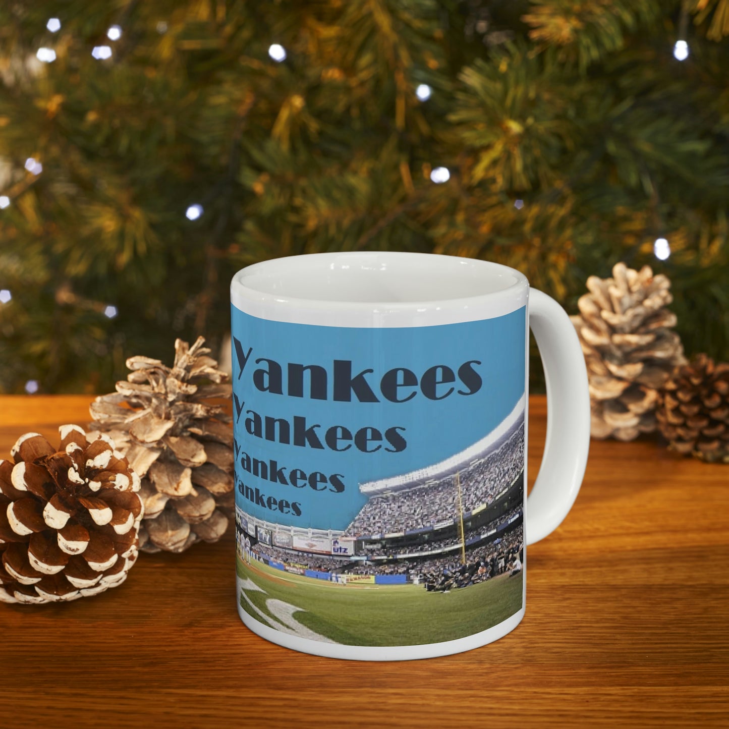 Lets Go Yankees Ceramic Mug 11oz
