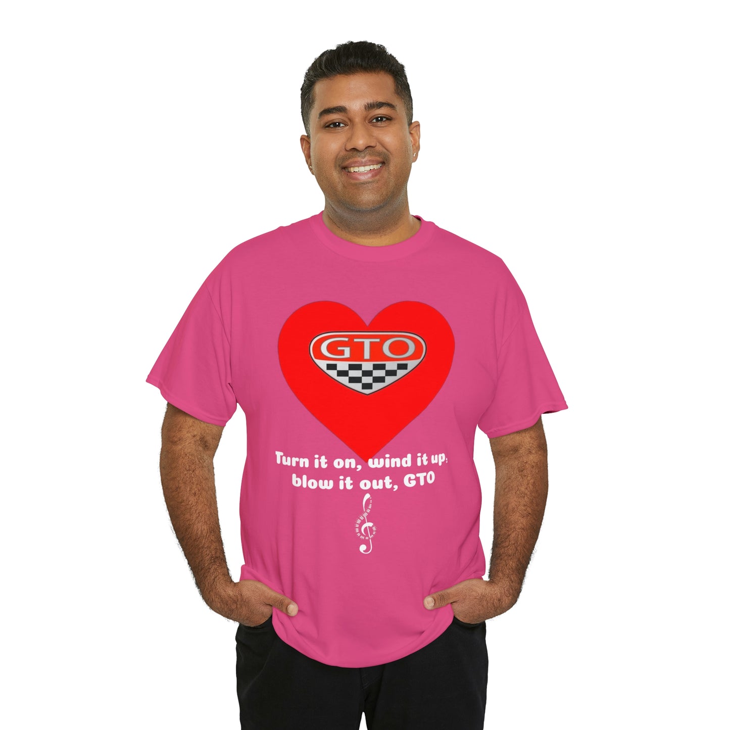 Turn It On, WInd It Up, Blow It Out GTO Unisex Heavy Cotton Tee