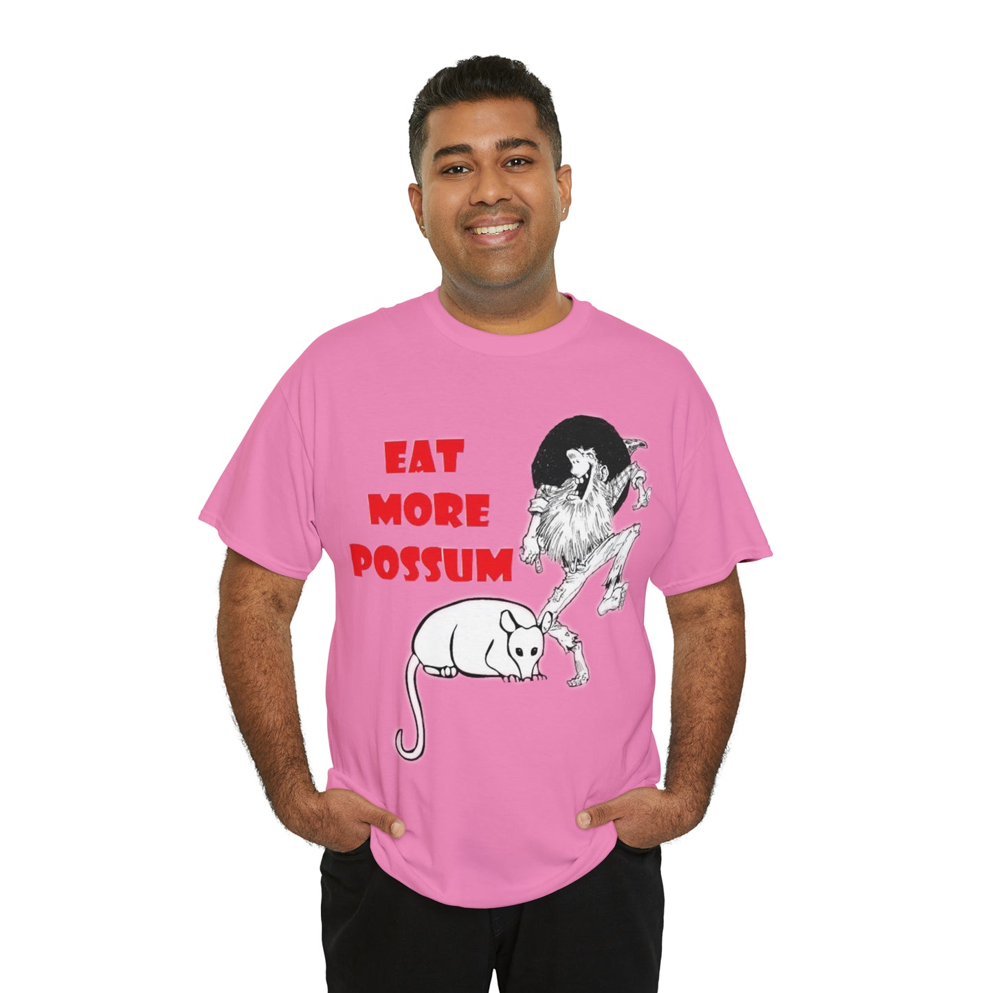 Eat More Possum Unisex Heavy Cotton Tee
