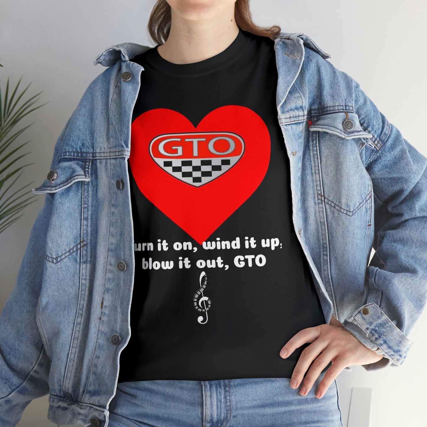 Turn It On, WInd It Up, Blow It Out GTO Unisex Heavy Cotton Tee