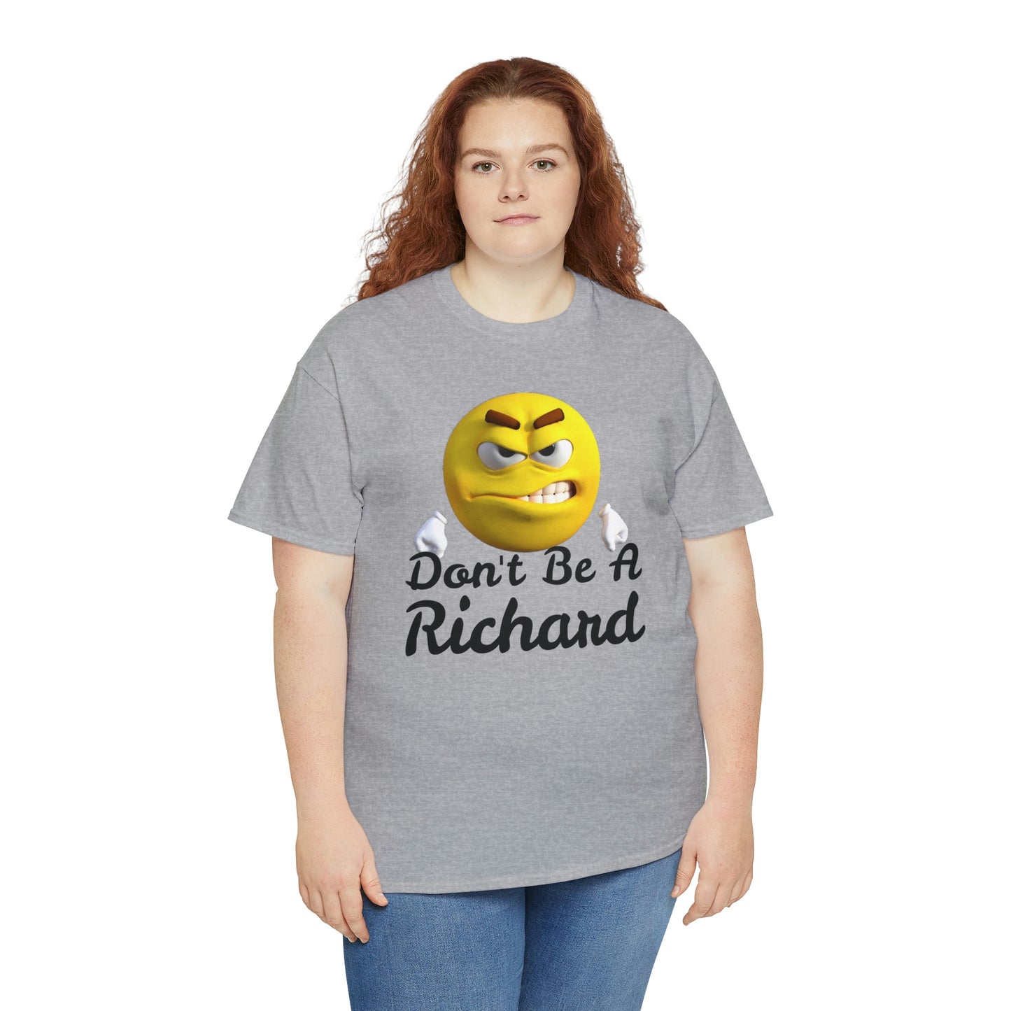 Don't Be A Richard Unisex Heavy Cotton Tee