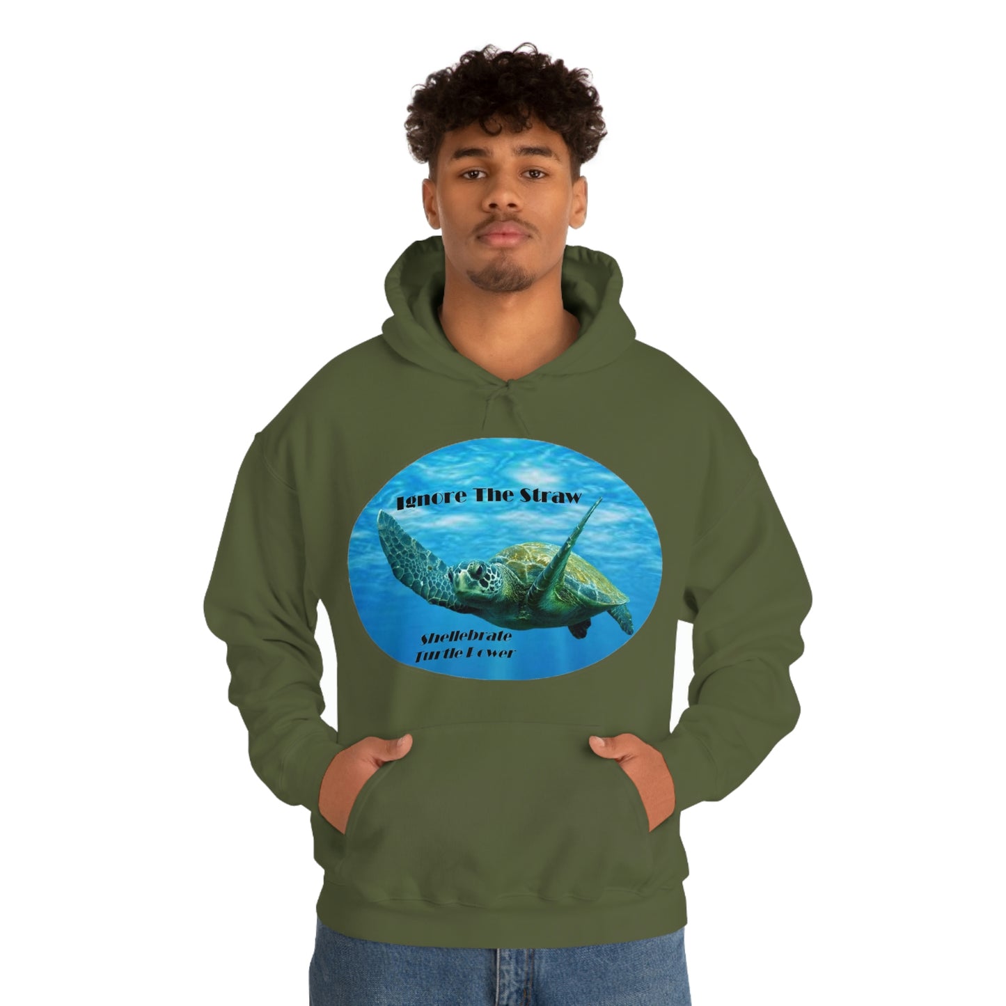Turtle Power Unisex Heavy Blend™ Hooded Sweatshirt