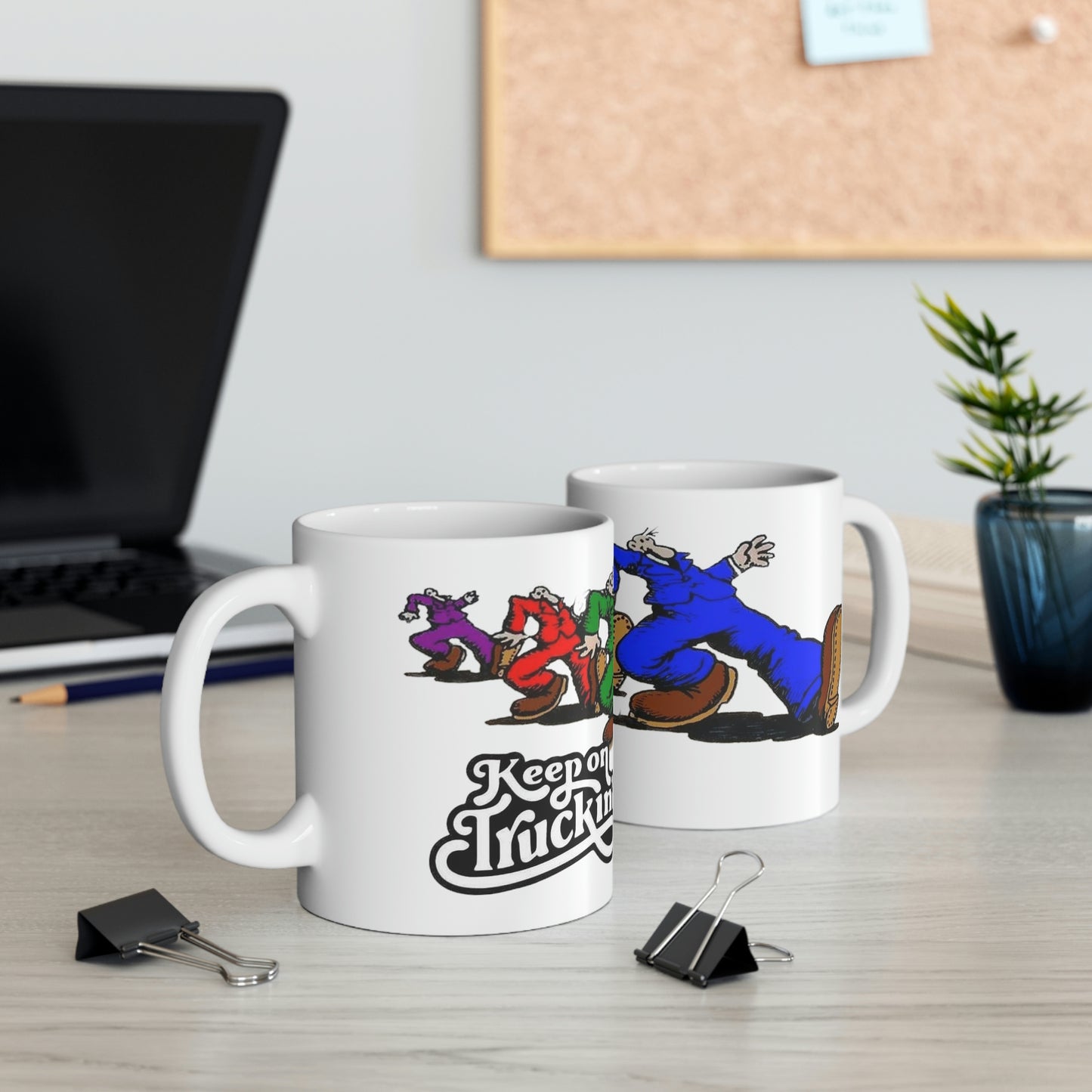 Keep On Trucking Ceramic Mug 11oz