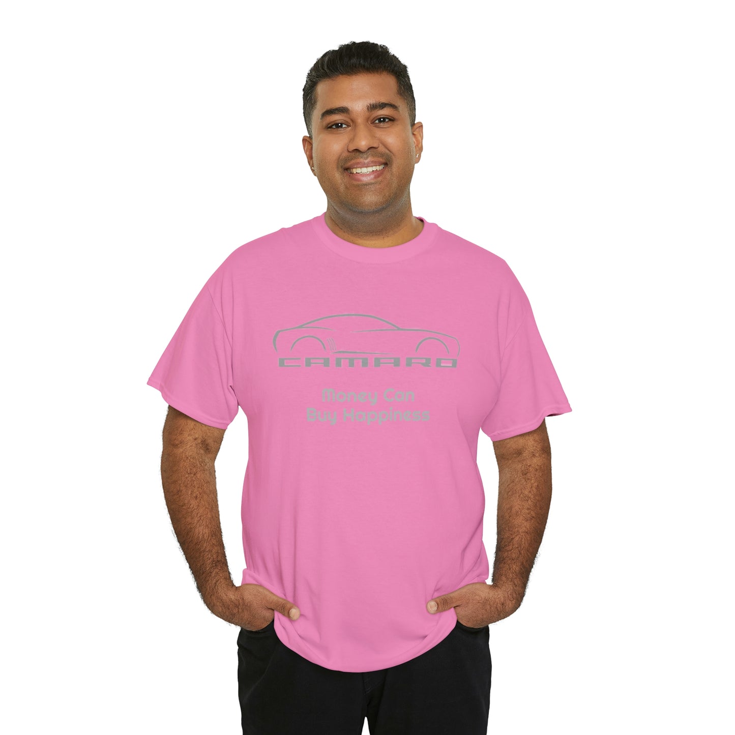 Camaro Money Can Buy Happiness Unisex Heavy Cotton Tee