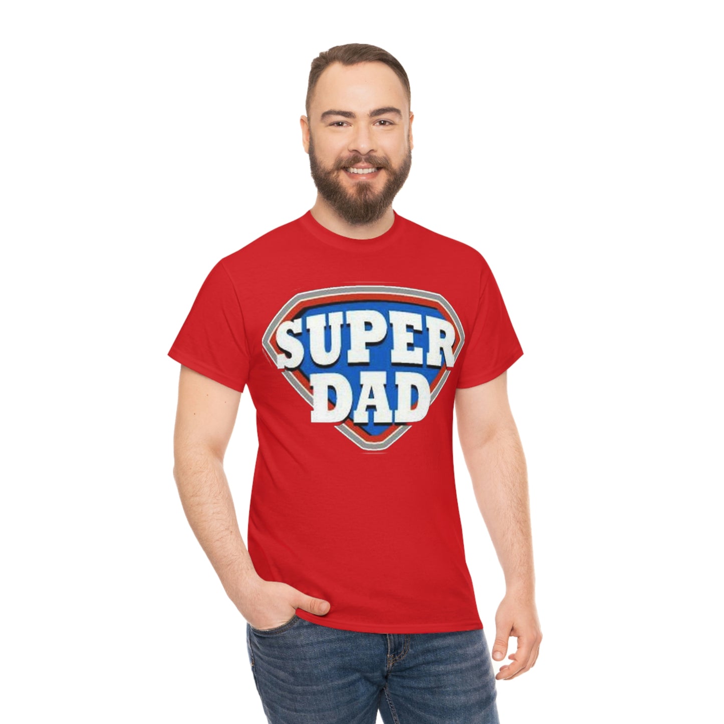 Super Dad Unisex Heavy Cotton Tee