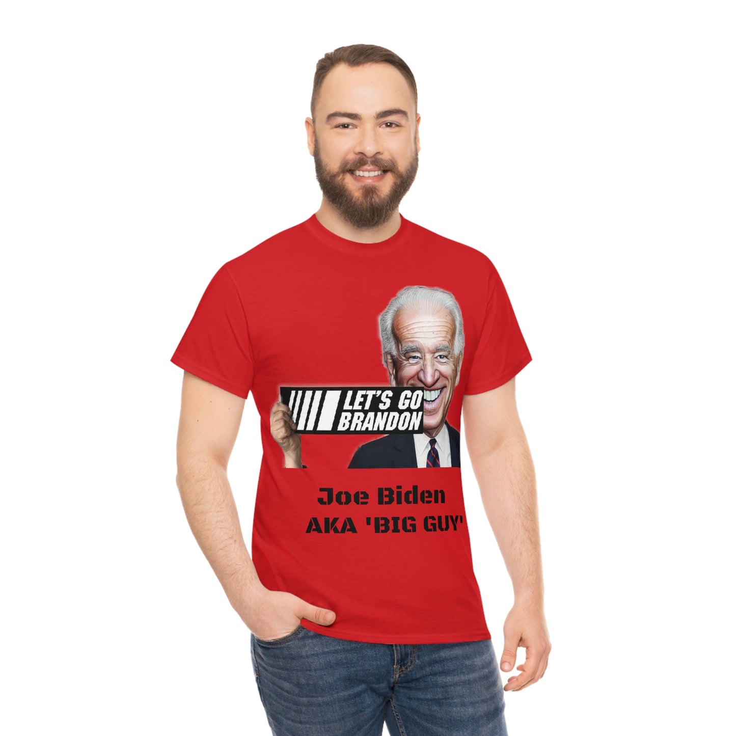 Joe Biden The Big Guy Unisex Heavy Cotton Tee