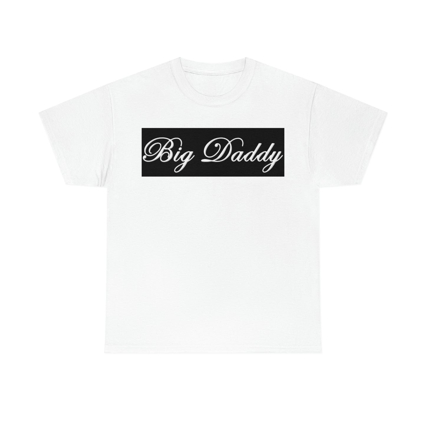 Big Daddy Unisex Heavy Black Cotton Tee