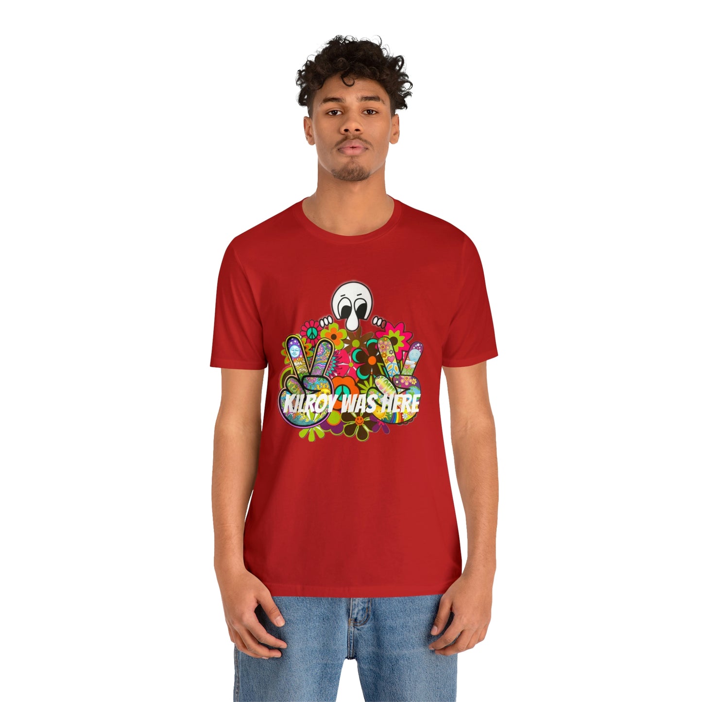 Kilroy Was Here Unisex Jersey Short Sleeve Tee Shirt