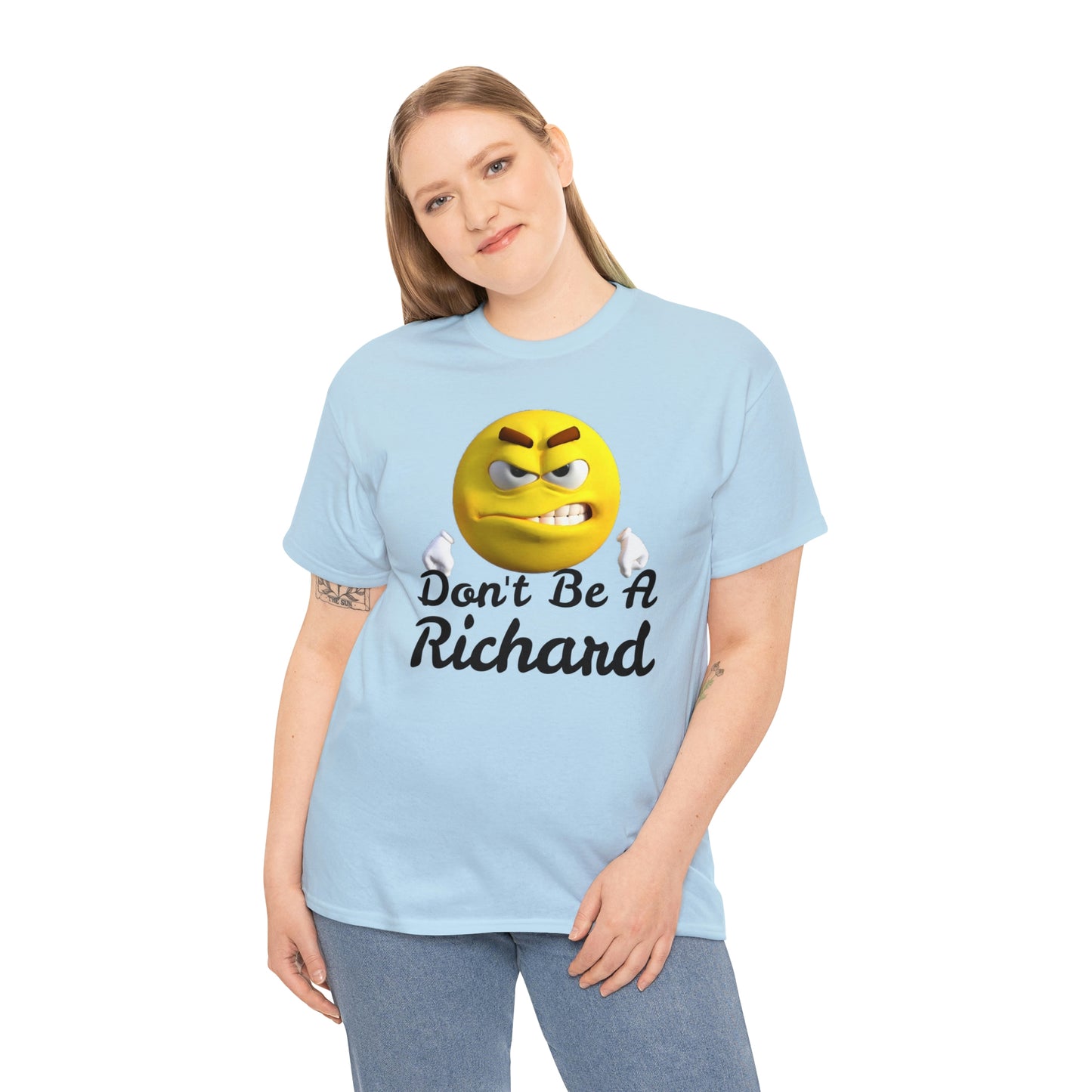 Don't Be A Richard Unisex Heavy Cotton Tee