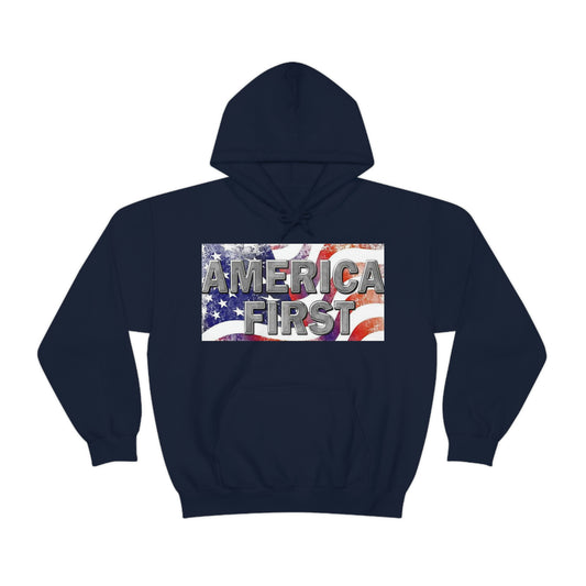 America First Unisex Heavy Blend™ Hooded Sweatshirt