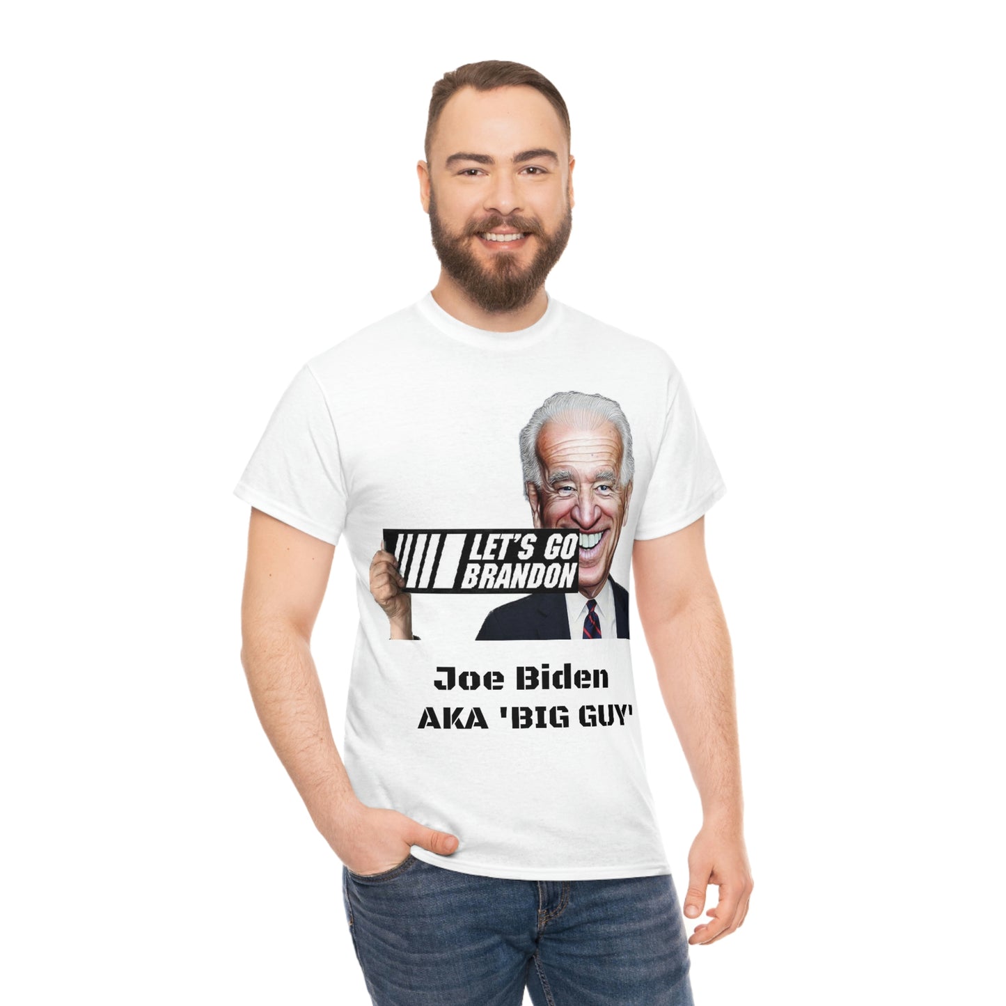 Joe Biden The Big Guy Unisex Heavy Cotton Tee