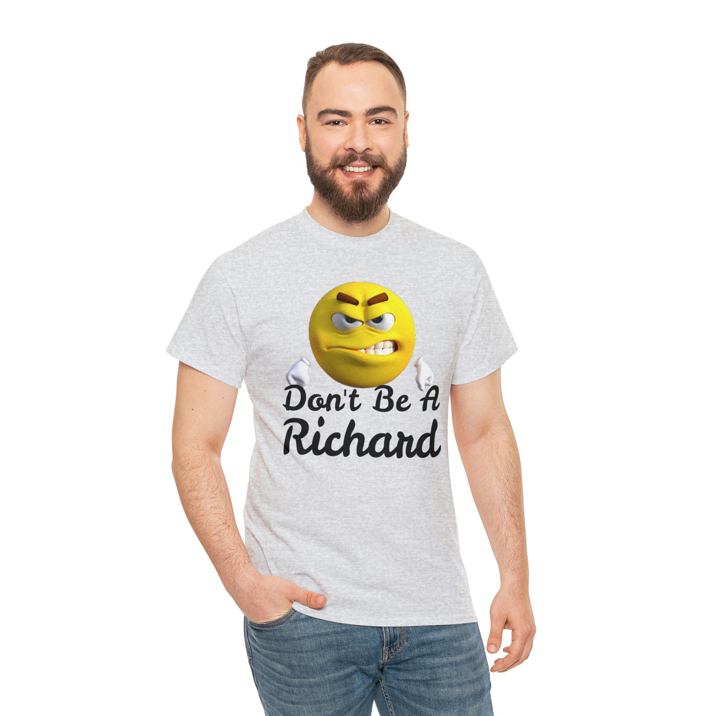 Don't Be A Richard Unisex Heavy Cotton Tee