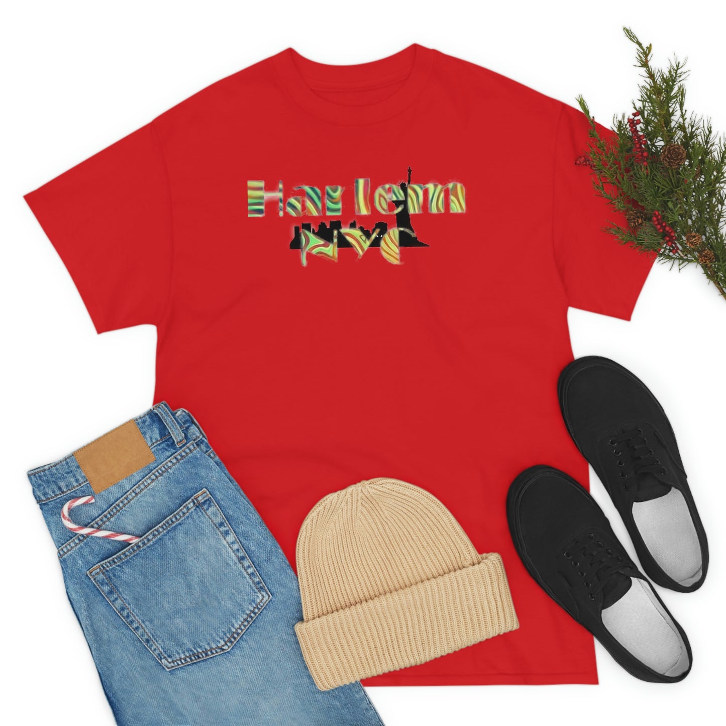 Harlem NY Unisex Heavy Cotton Tee