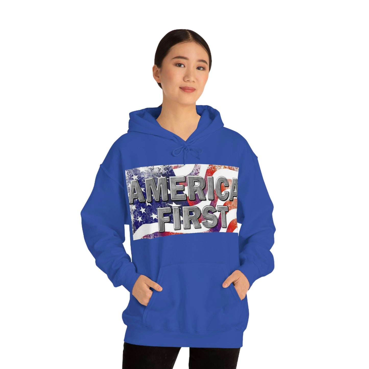 America First Unisex Heavy Blend™ Hooded Sweatshirt