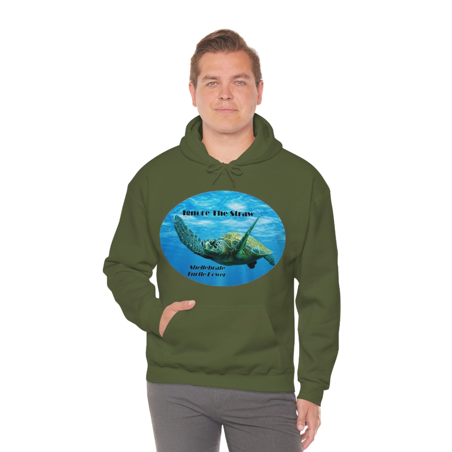 Turtle Power Unisex Heavy Blend™ Hooded Sweatshirt