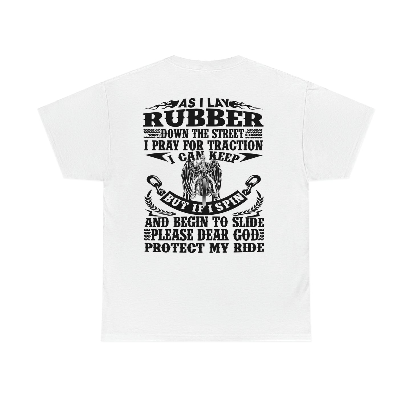 Bikers Prayer Unisex Heavy Cotton Tee Shirt